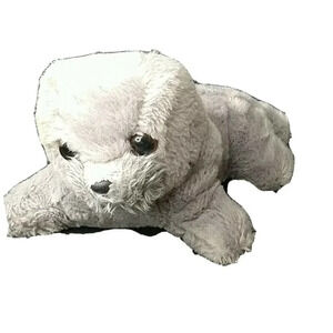 Gray Seal Plush Stuffed Animal Toy Realistic Unbranded 8.5 inch x 5 inch
